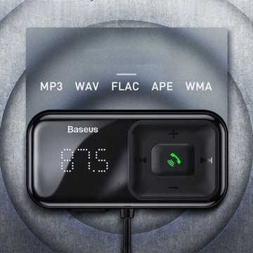 FM-ПЕРЕДАТЧИК BASEUS MP3 micro SD AUX/FAST АВТОМОБИЛЬНОЕ ЗАРЯДНОЕ УСТРОЙСТВО 2x USB
