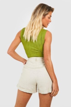 TC14207 *БОДИ БЕЗ РУКАВОВ BOOHOO ТЕКСТУРИРОВАННОЕ L