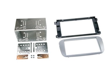 Ramka radiowa Ford Focus Galaxy Mondeo 2DIN srebrn