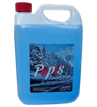 ZIMOWY PŁYN SPRYSKIWACZY POPIS-22°C 5L