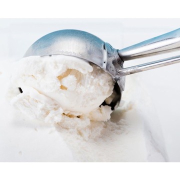 СТАЛЬНАЯ ЛОЖКА ДЛЯ МОРОЖЕНОГО, РИСА И КАРТОФЕЛЯ ИДЕАЛЬНО КРУГЛЫЕ РУЧКИ