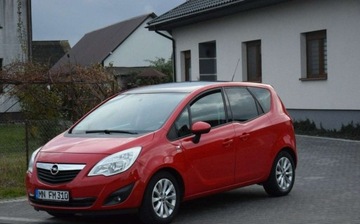 Opel Meriva II Mikrovan 1.4 Twinport ECOTEC 100KM 2012 Opel Meriva 1.4B 77 Tys Km Oryginal Lakier Panorama Dach Sprowadzony, zdjęcie 2