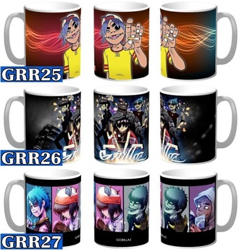 КРУЖКА Gorillaz Кружки Подарок + ИМЯ и КАРТОН