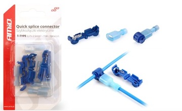 Szybkozłączki elektryczne TypT 0,75-2,5mm2 15A 5sz