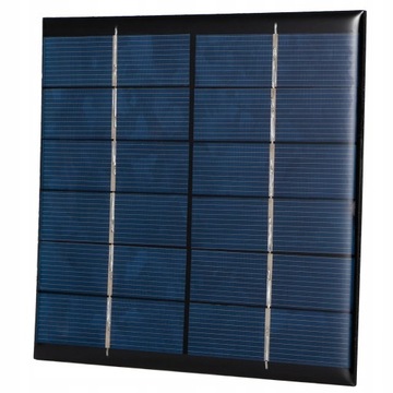 PANEL SOLARNY SŁONECZNY 2.5W 6V 130X115MM
