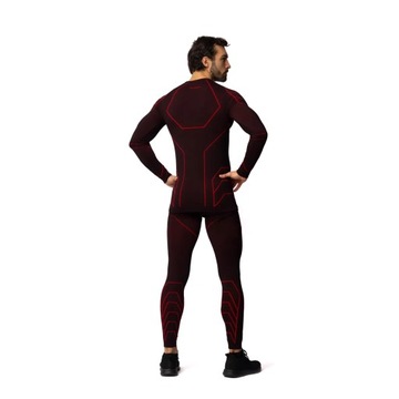 SPAIO THERMOACTIVE UNDERWEAR мотоциклетный комплект мужская футболка брюки L