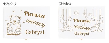 ПОДАРОК ​​НА ОДИН ГОД С ГРАВИРОВКОЙ СТОЛОВЫЕ ПРИБОРЫ ДЛЯ ДЕТЕЙ В КОРОБКЕ И ФОТО ОТКРЫТКИ