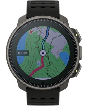 Умные часы Suunto Вертикальный титановый с солнечной батареей и GPS-приемником