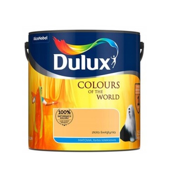 DULUX KOLORY ŚWIATA ZŁOTA ŚWIĄTYNIA 2,5L