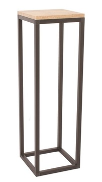 KWIETNIK DUŻY STOJAK LOFT ALU 80 CM DĄB OPCJE