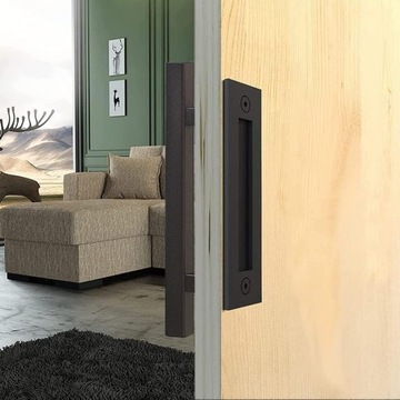 РУЧКА РУЧКА ДЛЯ РАЗДВИЖНОЙ ДВЕРИ РУЧКА LOFT RETRO BLACK DOUBLE комплект