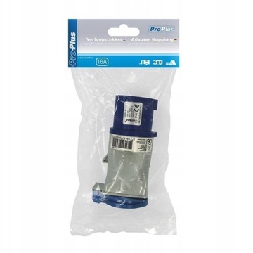 ADAPTER PRZEJŚCIÓWKA WTYCZKA CEE GNIAZDO 230V 16A NA CAMPING POLE NAMIOTOWE