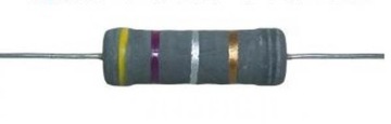 Rezystor metalizowany Ty-Ohm 47ohm / 47R0 / 5W