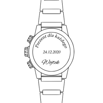 Smartwatch Męski Hagen HC47.112.5612 srebrny pasek