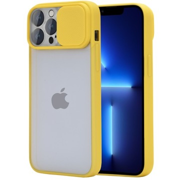 Etui podwójna ochrona do iPhone 13Pro Max-Żółty
