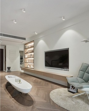 ТОЧЕЧНЫЙ НАВЕРХНОСТНЫЙ ГАЛОГЕННЫЙ ПОТОЛОЧНЫЙ СВЕТИЛЬНИК, подвижная трубка, GU10, светодиодная лампа 10 Вт