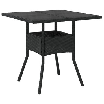 STOLIK OGRODOWY KAWOWY NA TARAS BALKON OGRÓD MEBLE OGRODOWE 80x80x75 cm