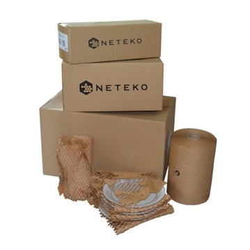 Ekologiczny papier nacinany Siatka 3D 20cm*50mb