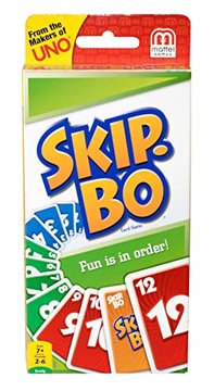 Mattel SKIP BO - Gra karciana - rodzinna - towarzyska