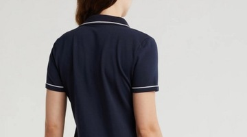 Tommy Hilfiger dámske modré šaty Polo s golierom L