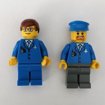 LEGO City Figurki air035 air038 Pilot