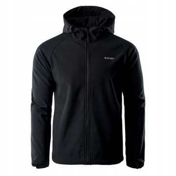 ЧЕРНАЯ МУЖСКАЯ МЕМБРАНА SOFTSHELL HI-TEC NETI, размер M