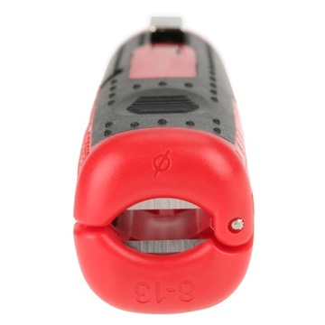 Нож для снятия изоляции с кабелей диаметром 8-13 мм.