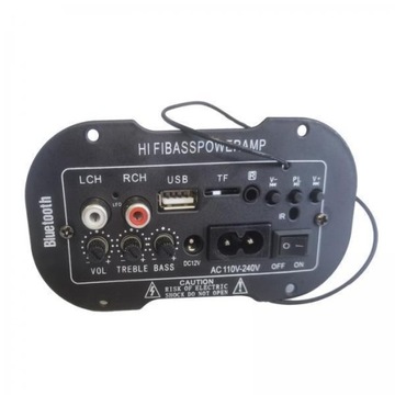 2x 220 V samochodowy wzmacniacz Bluetooth Hi Fi Audio Power cyfrowy wzmacniacz stereo