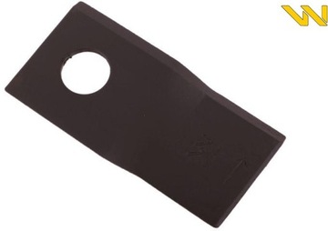 Nóż nożyk kosiarka lewy 100x48x3mm otwór 19 570419 Niemeyer WARYŃSKI 25szt