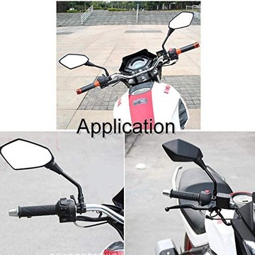 БОЛЬШИЕ ПАНОРАМНЫЕ ЗЕРКАЛА МОТОКУТЕР QUAD10MM