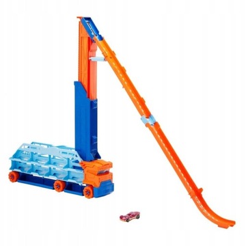 HOT WHEELS TRANSPORTER EPIC DOWNTOWN с горкой