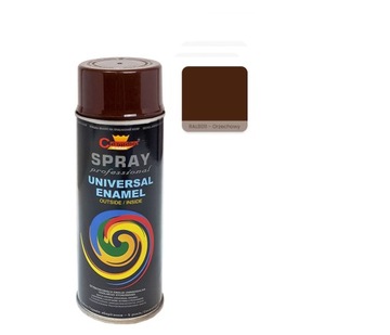 Farba spray 400ml Ral8011 Orzechowy uniwersalna