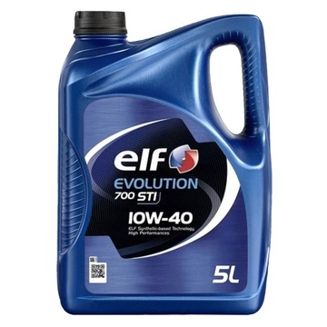 Olej silnikowy ELF EVOLUTION 700 STI 10W40 5L