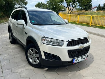 Chevrolet Captiva II SUV 2.4 DOHC 167KM 2011 Chevrolet Captiva Opłacony Lift Benzyna Klima