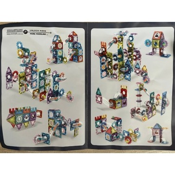 МАГНИТНЫЕ КОНСТРУКЦИОННЫЕ БЛОКИ ШАРОВАЯ ДОРОЖКА ОБРАЗОВАТЕЛЬНЫЙ КУЛОДРОМ 78 Эл