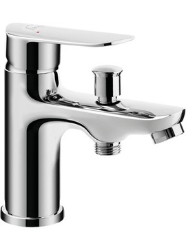 Bateria wannowa jednootworowa Laveo Appia chrom