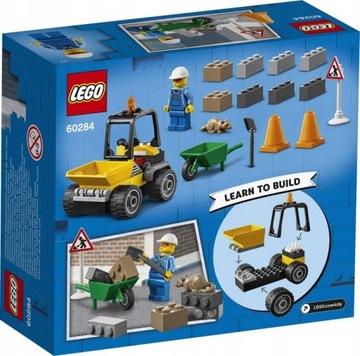 LEGO CITY: Машина для дорожных работ (60284)