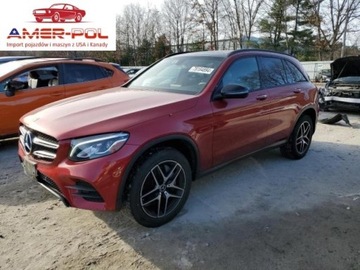 Mercedes GLC C253 2019 Mercedes-Benz GLC 2019r., 4MATIC, od ubezpieczalni 2.0 Benzyna 241KM
