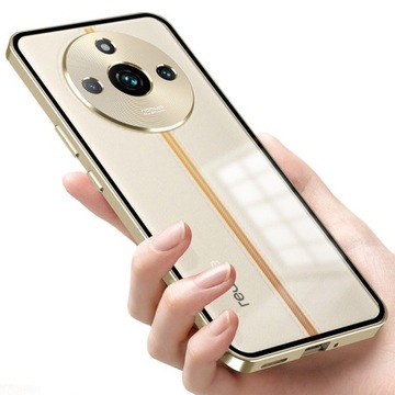 Корпус Корпус с алюминиевой рамкой для Realme 11 Pro/11 Pro+