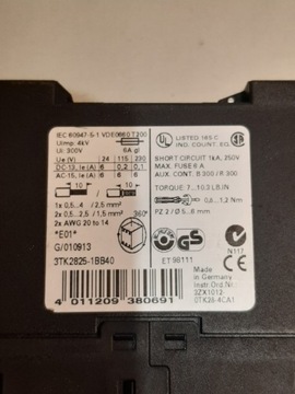 Реле безопасности Siemens Siguard 3TK2825-1BB40