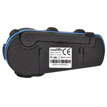 2x Fodports FX8 Air Intercom Мотоцикл BT5.0 Radio FM+Music Share