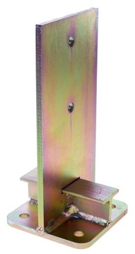 ОСНОВАНИЕ АНКЕРНОГО СТОЙКА, ВИНТОВОЕ, ПОЛУСКРЫТОЕ 120x250