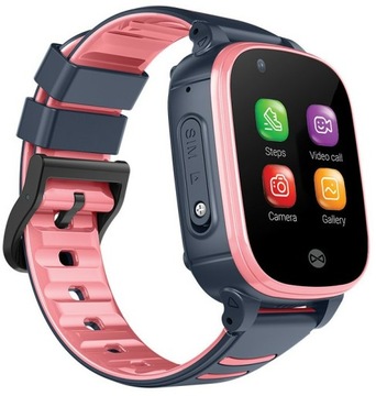 Smartwatch ZEGAREK dla dzieci Forever GPS WiFi 4 Kids Look Me KW-510 różowy