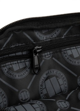 НАСТЕННАЯ СУМКА PITBULL WEST COAST НОВЫЙ ЛОГОТИП, ЧЕРНАЯ УНИВЕРСАЛЬНАЯ