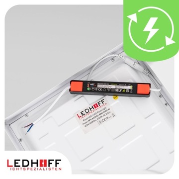 Накладной светодиодный панельный светильник 120х30см 40Вт STRONG белый ПРЯМОУГОЛЬНИК