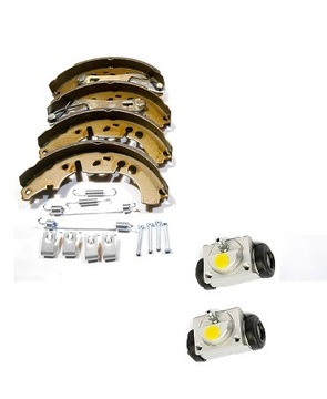 SZCZĘKI CYLINDERKI SPRĘŻYNKI GRANDE PUNTO EVO CORSA D E