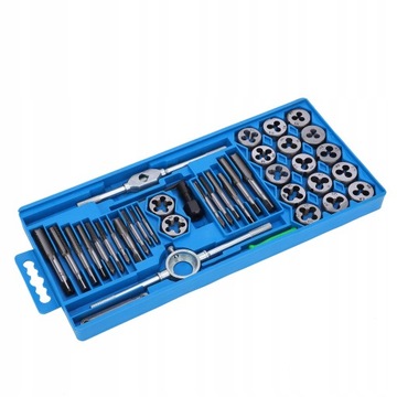 40 sztuk Metric Tap and Die Set frezowanie ręczne