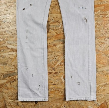 Spodnie Jeansowe ARMANI JEANS Designerskie Dżinsowe Slim 31