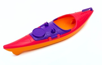 Кукла Кайбиби КАЯКИНГ в лодке-каяке + обувь для весла на байдарке Капок