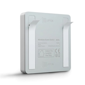 Пульт дистанционного управления TUYA ZigBee КНОПКА СЦЕН 4 канала 12 СЦЕН